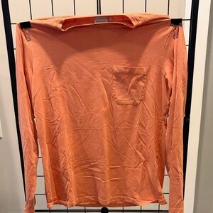 Richer Poorer Men's Orange Long Sleeve Tee